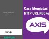 Cara Mengatasi HTTP URL Not Found Axis