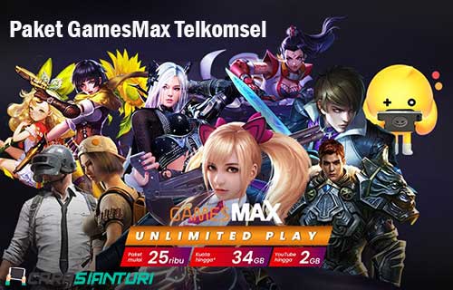 Paket GamesMax Telkomsel