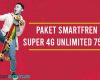 Paket Smartfren Super 4G Unlimited 75rb